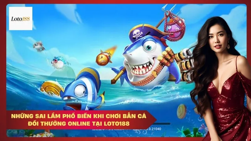 Những sai lầm phổ biến khi chơi bắn cá đổi thưởng online tại Loto188